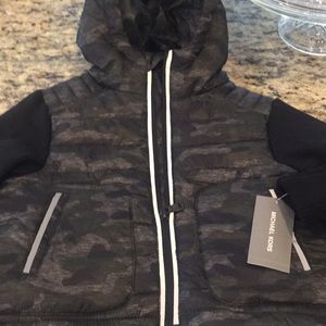 Michael Kors boys camo jacket